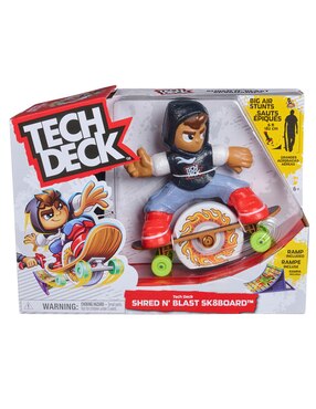 Pista armable Spinmaster skate motorizado Tech Deck