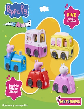 Figura de colección Peppa Pig Vehículo pequeño Assortment Bandai