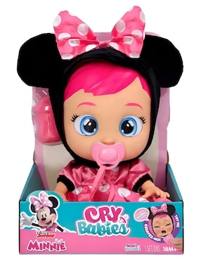 Bebé juguete cry babies Bebés Llorones Minnie