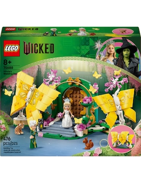 Lego Wicked boda de Glinda mariposas de juguete 75688