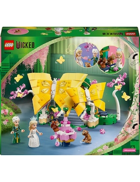 Lego Wicked boda de Glinda mariposas de juguete 75688