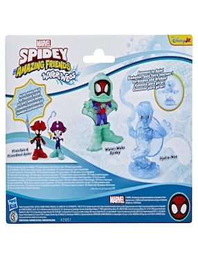 Set figuras acción articulada Spidey and His Amazing Friends