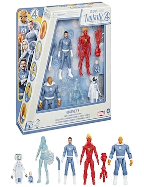 Set figuras acción articulada Los 4 Fantásticos: Primeros Pasos fans