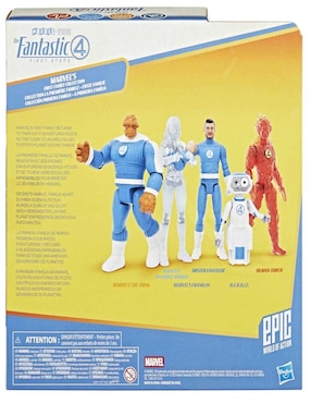 Set figuras acción articulada Los 4 Fantásticos: Primeros Pasos fans