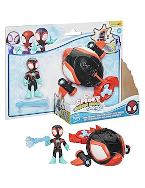 Set figuras acción Spidey and his Amazing Friends Water-Webs Spin Dolphin Marvel