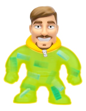 Figura de acción Mr Beast Lab Mr. Beast elástico