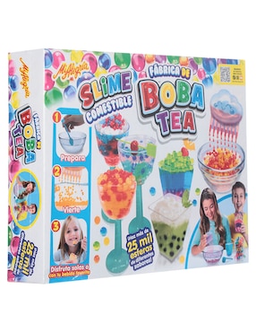 Kit de Juego Fábrica de Boba Tea Slime Comestible Mi alegria