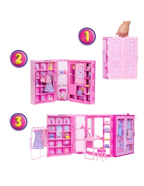 Casa de muñecas Barbie Closet de los sueños