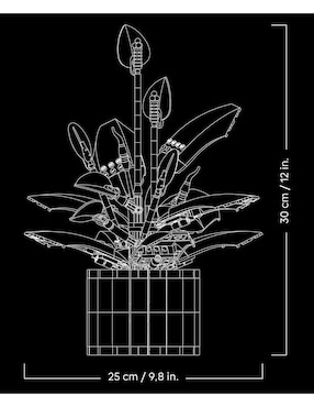 Lego Botanicals Lirio de la Paz 11504