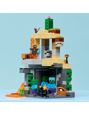 Lego Minecraft La Mazmorra de Zombies 21587