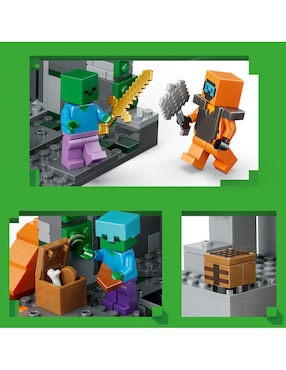 Lego Minecraft La Mazmorra de Zombies 21587