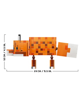 Lego Minecraft El Zorro 21588