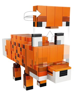 Lego Minecraft El Zorro 21588