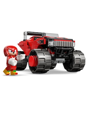 Lego The Hedgehog Coche de Silver vs. Monster Truck Knuckles 77118