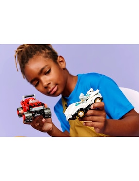 Lego The Hedgehog Coche de Silver vs. Monster Truck Knuckles 77118