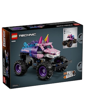 Lego Monster Jam Sparkle Smash con Motor de Carga Manual 42220