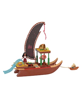 Set muñecas Moana 2 Disney Canoa de Aventuras
