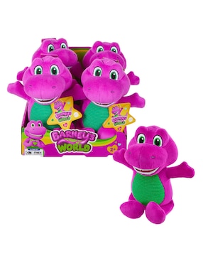 Peluche de Barney Mattel de 20.5 cm