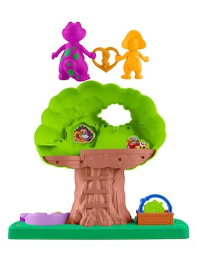 Set de Juego Casa del Árbol Luces y Sonidos de Barney's World Mattel