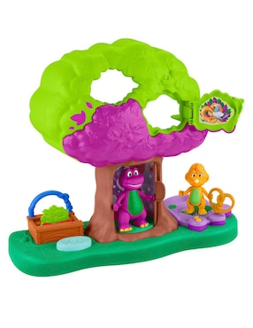 Set de Juego Casa del Árbol Luces y Sonidos de Barney's World Mattel