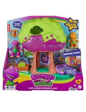Set de Juego Casa del Árbol Luces y Sonidos de Barney's World Mattel