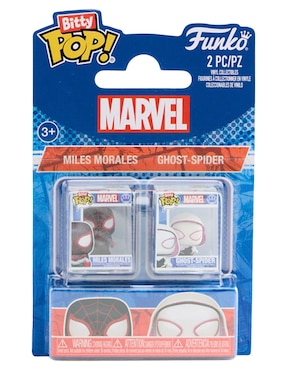 Set Funko Funko Bitty POP! Spider-Man Miles Morales Y Ghost Spider