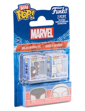 Set Funko Funko Bitty POP! Spider-Man Miles Morales Y Ghost Spider