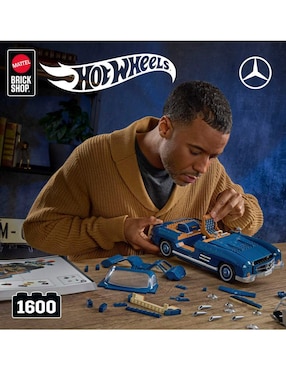 Mattel Mattel Brick Shop Premium Mercedes-Benz 300 SL HWW25 Hot Wheels