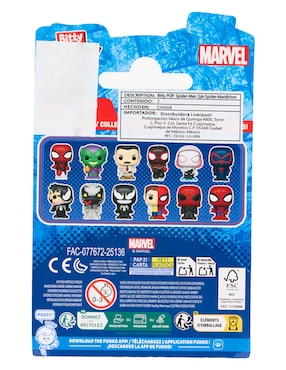 Funko Funko Bitty POP! Marvel Spider-Man y Venom