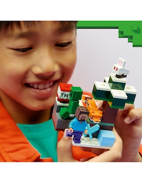 Set de Construcción Lego Minecraft La Granja de Gallinas 21583