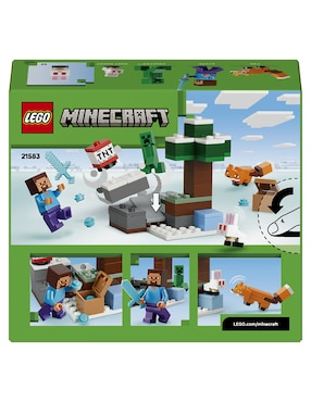 Set de Construcción Lego Minecraft La Granja de Gallinas 21583