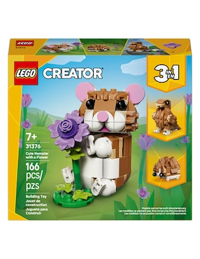Lego Creator Lindo Hámster con Flor 31376