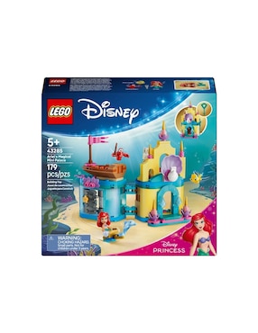 Set construcción Lego Disney princesas Mini palacio mágico de Ariel 43285