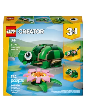 Lego Creator Tortuga con Flor de Nenúfar 31377