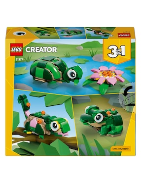 Lego Creator Tortuga con Flor de Nenúfar 31377