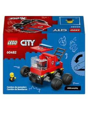 Lego City Vehículos Camión de Bomberos 60482 Rides