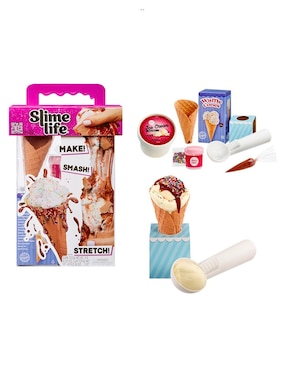 Masa slime life ice cream cone Step 2