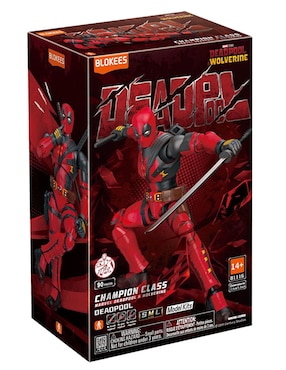 Figura de acción articulada Marvel Deadpool Blokees