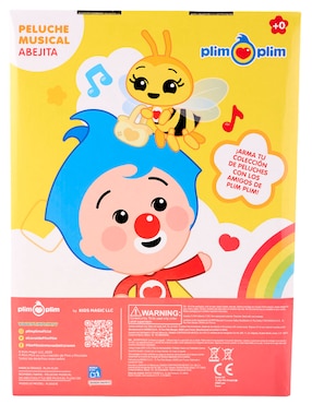 Peluche de abeja Bandai Plim Plim de 35 cm