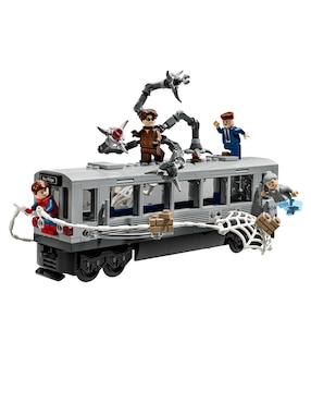 Lego Spider-Man 2 Spider-Man vs. Doc Ock: Escena del Tren Subterráneo 76321 Marvel