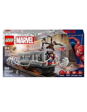 Lego Spider-Man 2 Spider-Man vs. Doc Ock: Escena del Tren Subterráneo 76321 Marvel