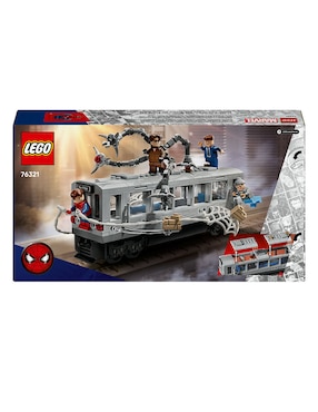 Lego Spider-Man 2 Spider-Man vs. Doc Ock: Escena del Tren Subterráneo 76321 Marvel
