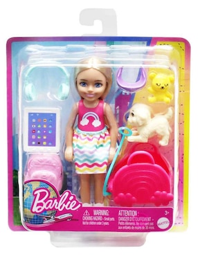 Muñeca fashion Barbie Chelsea Viajera