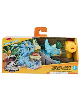 Juguete lanzador de triceratops Imaginext