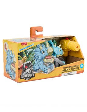 Juguete lanzador de triceratops Imaginext