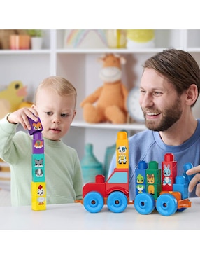 Mega Bloks Tractor de Animalitos JKG33