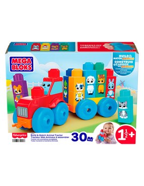 Mega Bloks Tractor de Animalitos JKG33