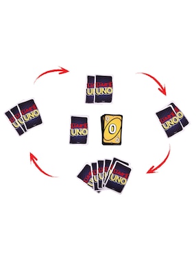 Uno Liar's juego de mesa Mattel