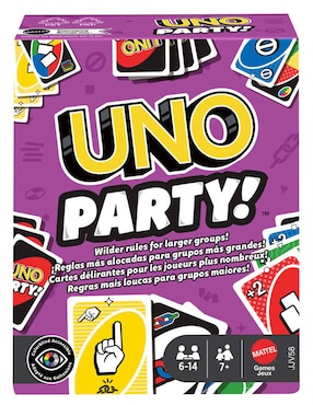 UNO Party! Juego de mesa Mattel
