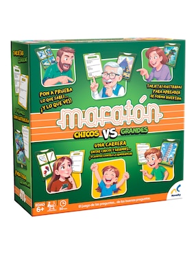 Juego de mesa chicos vs grandes Novelty Juegos de Mesa